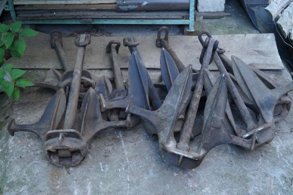 Реализую комплектующие якорной цепи и якоря Матросова Л50,    насосный агрегат для дистанционной отдачи якоря брашпиля Б2Р — фото 2